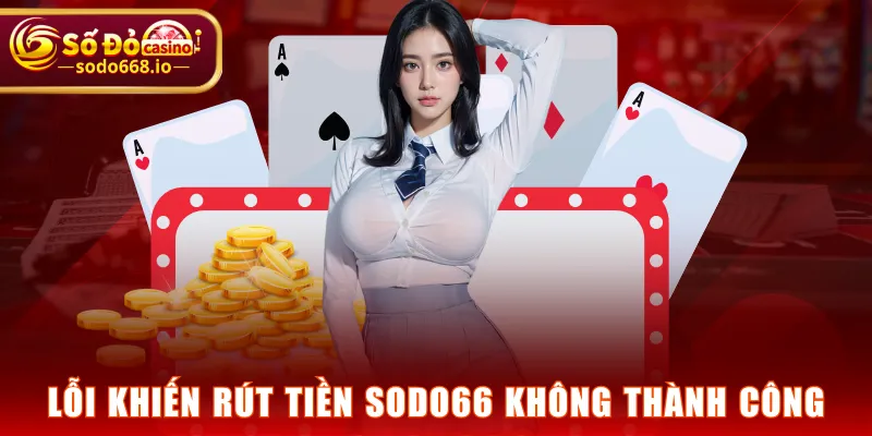 Lỗi khiến rút tiền SODO66 không thành công